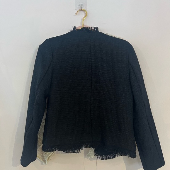 TCEC Black Open Front Blazer Suit Jacket - Picture 3 of 3